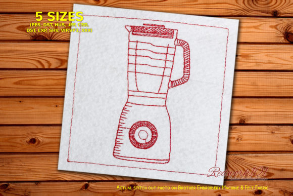Blender Kitchenware Lineart Design