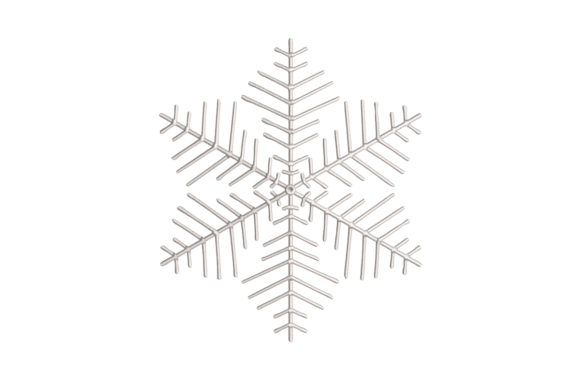 Fluffy Snowflake: A Boutique Embroidery Review