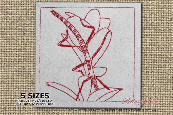 Phasmatodea Bluework: A Thoughtful Embroidery Design for Meaningful Gifts
